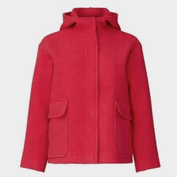 J CREW Stadium Coat Nelli Gori Italian Stadium Cloth Wool Blend